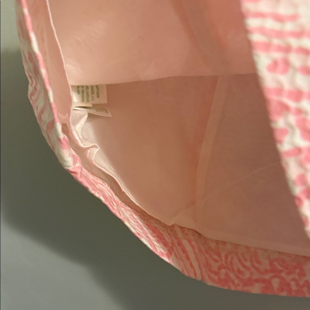 Lilly Pulitzer Pink and White Sleeveless Dress - Picture 6 of 9